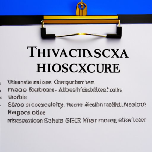 Conclusion: Summary of the Health Coverage Tax Credit