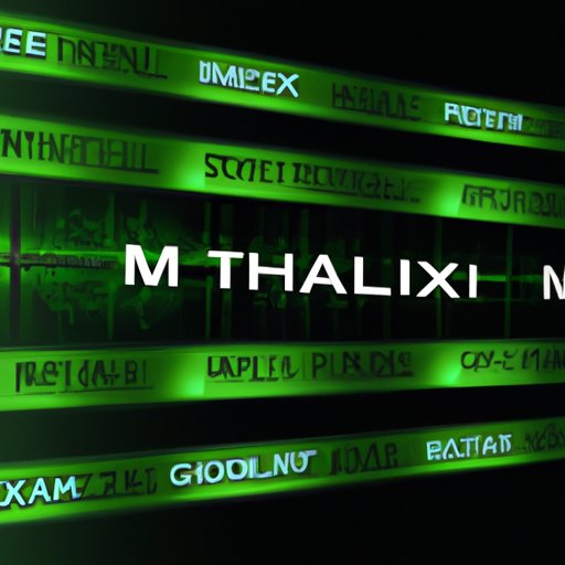 Get to Know the Name of the New Matrix Movie