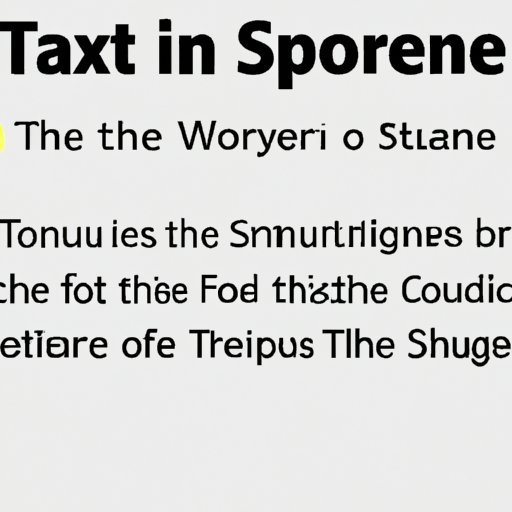 The Power of a Topic Sentence: Setting the Tone for Your Piece