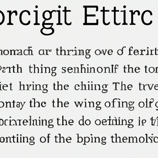 Exploring the Role of a Topic Sentence in Writing