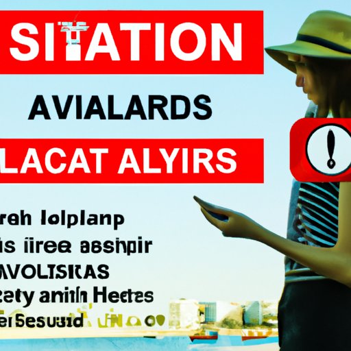 Check Local Advisories and Warnings Before Traveling