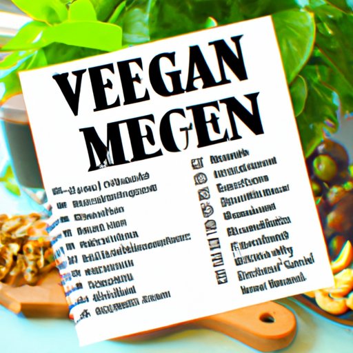 Overview of a Vegan Diet Plan: What Foods to Include and Benefits