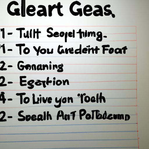 Setting Clear Expectations and Goals