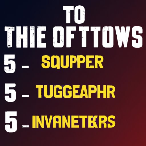 Top 5 Movies in Theaters