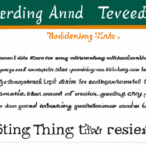 Analyzing How Reading with Intent Can Help in the Writing Process