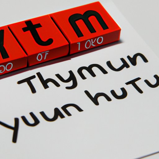 Examining the Role of Yttrium in Science