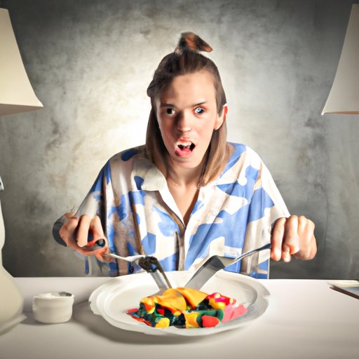 Eating Right After an Electric Shock