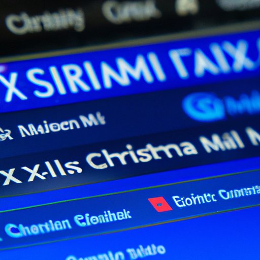 Listen to Christmas Music All Season Long with SiriusXM