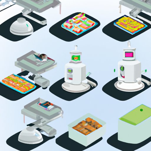 Automation of Food Preparation and Delivery