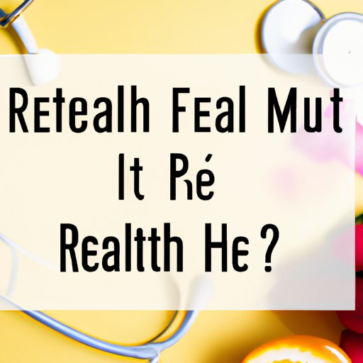 The Real Deal About Health Misconceptions: What You Need to Know