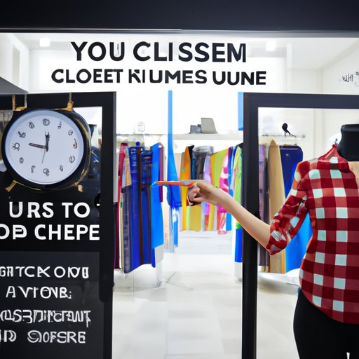 How to Choose the Right Closing Time for Your Fashion Store