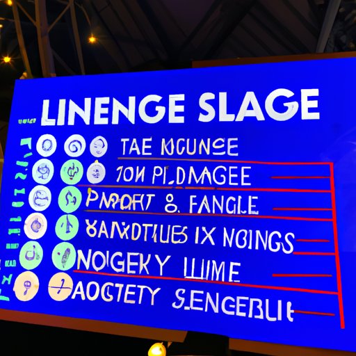 Overview of Ice Dancing Schedule for Tonight