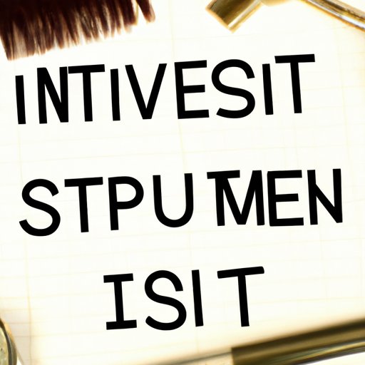 Invest in Equipment and Supplies