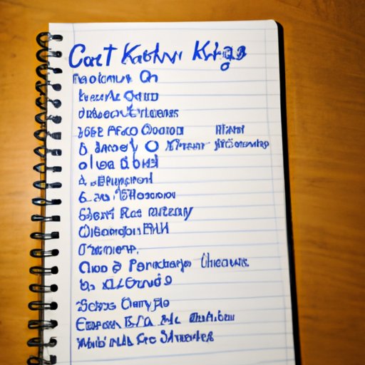 Shopping List for Keto Dieters