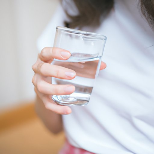 Drinking Plenty of Water to Flush Out Toxins During a Heavy Period