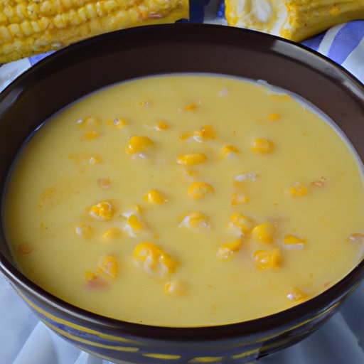 Creamy Corn and Cheese Soup