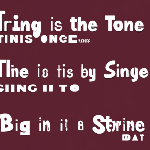 Use Song Titles or Lyrics as Inspiration