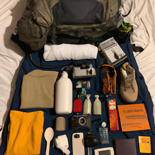 Travel Packing Checklist What to Pack for a ThreeWeek Trip The
