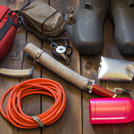 Safety Items for a Cabin Trip