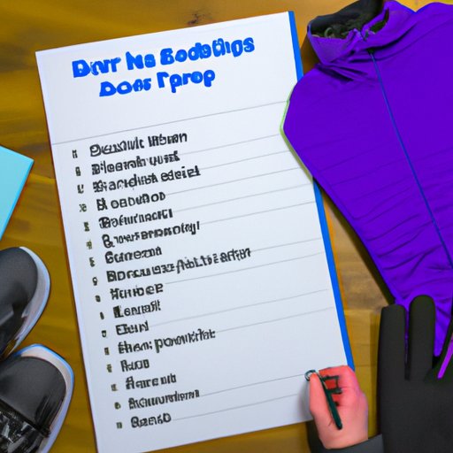 Create a Comprehensive Packing List for Ski Trips