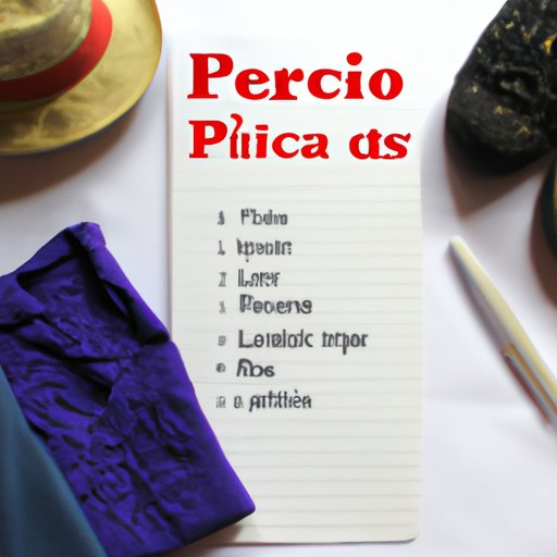 Create a Checklist: What to Pack for a Trip to Peru 