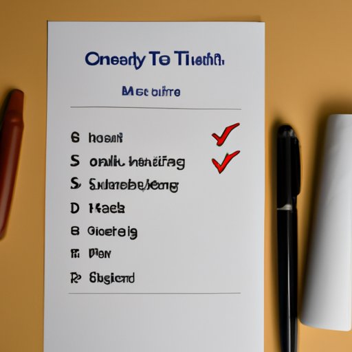 Create a Checklist of Essentials for Your Work Trip