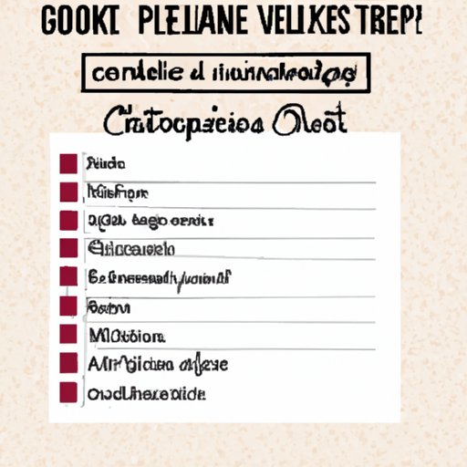 Create a Packing Checklist for All Types of Vacations