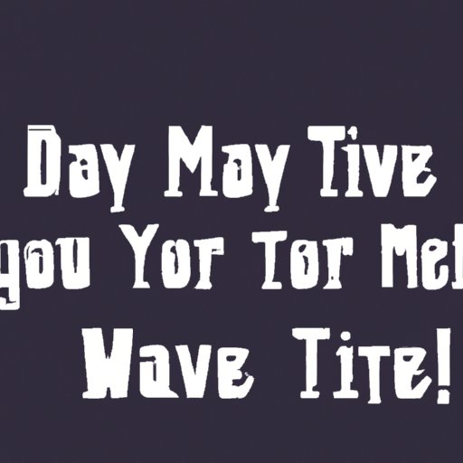 Advice for Making the Most of Your Time Away