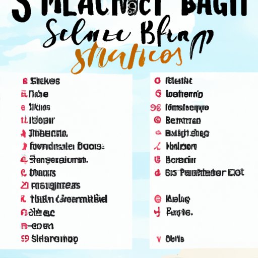 Essential Beach Vacation Packing List