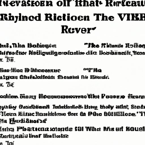 Historical Overview of the First Rated R Movie