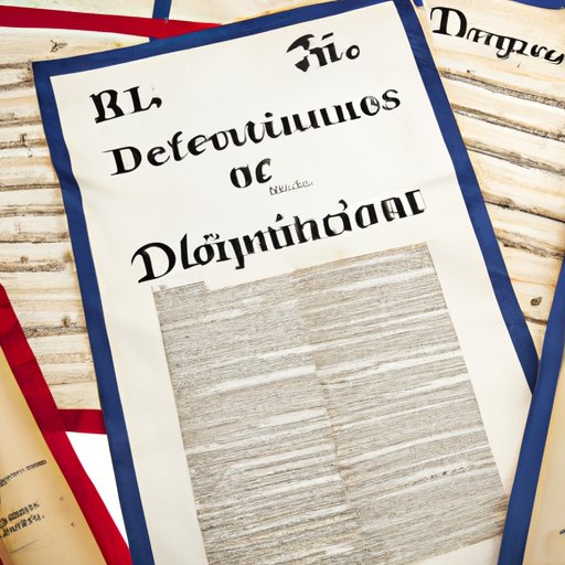 Comparing the Declaration of Independence to Other Documents of the Time
