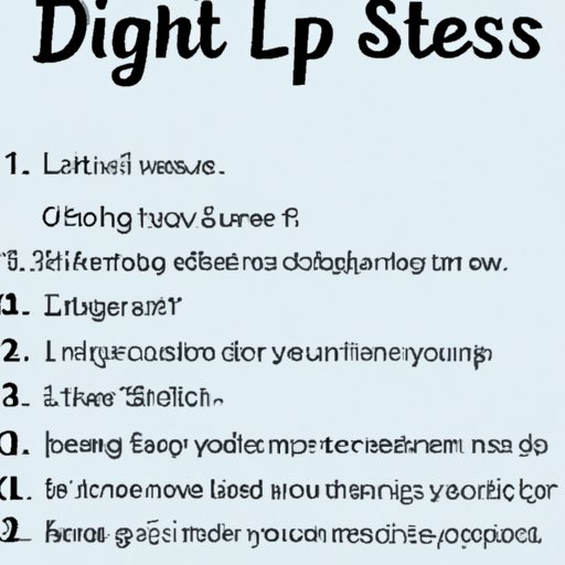 Listicle Article: Outlining the Steps