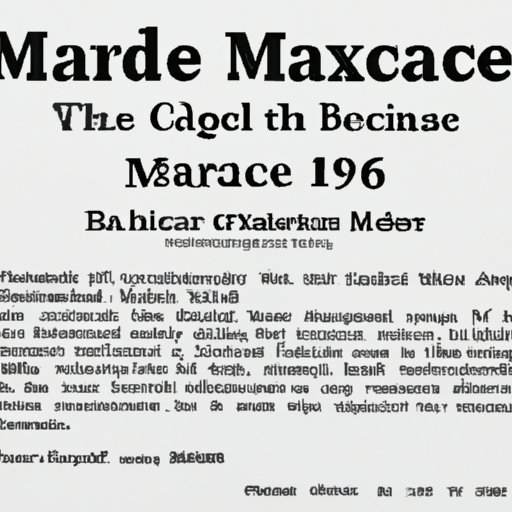 The Medicare Act of 1965