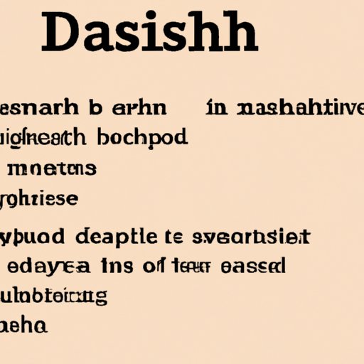 Exploring the Different Uses of Dashes in Writing