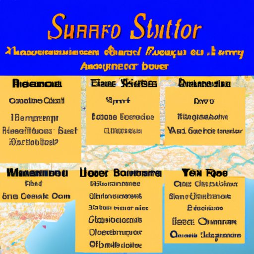 An Overview of the Locations and Dates of the Summer Tour