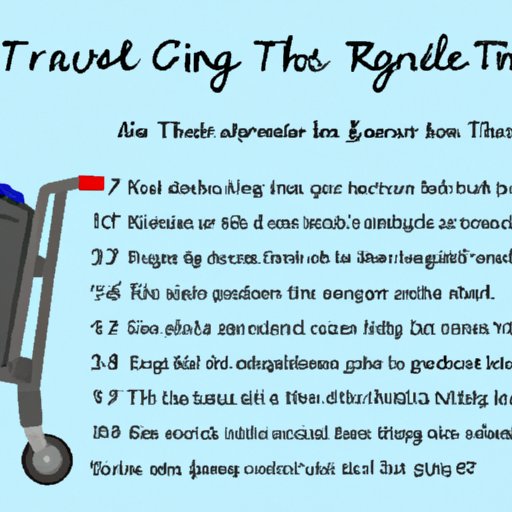 Tips for Making the Most Out of the Traveling Cart