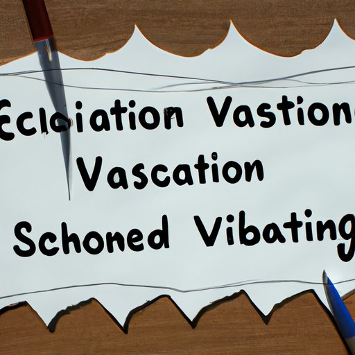 Investigating the Economic Significance of School Vacations in Massachusetts