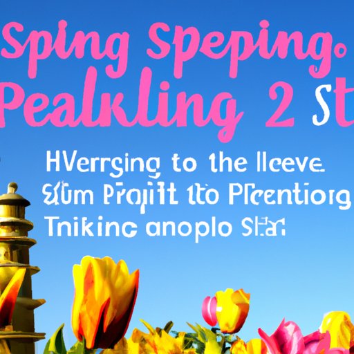 Planning Ahead: Tips for Enjoying the Perfect Spring Vacation