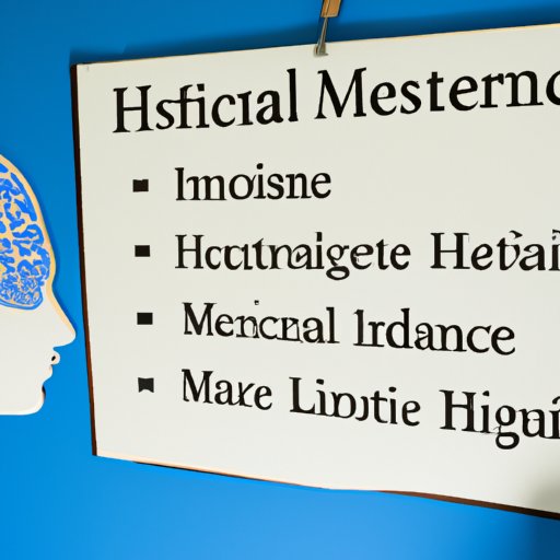 Examining the Role of Insurance Coverage in Mental Health Care at Hospitals