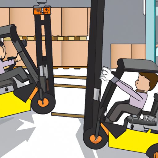 How to Operate a Forklift Safely on an Incline