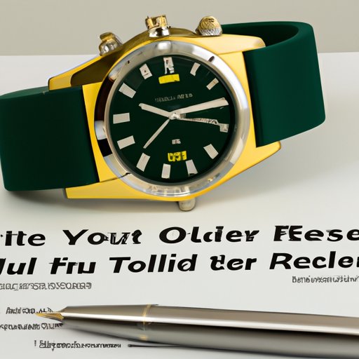 How to Secure Financing for a Rolex: Tips for Getting Approved