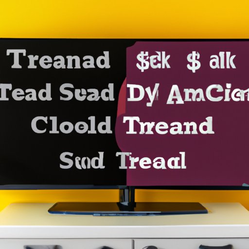 The Benefits of Trading In Your Old TV for a New One