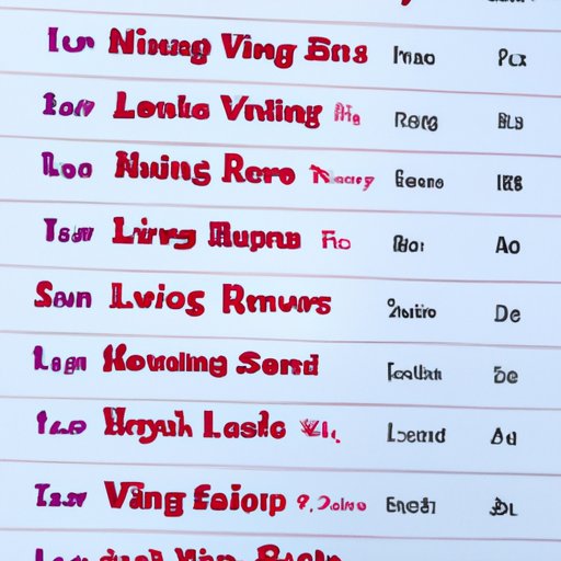 A List of International Love Song Movies