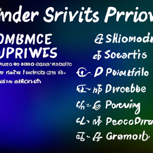 A Guide to Streaming Services Offering Precious