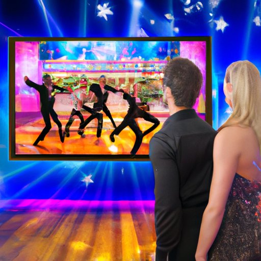 Watching Dancing With The Stars on TV