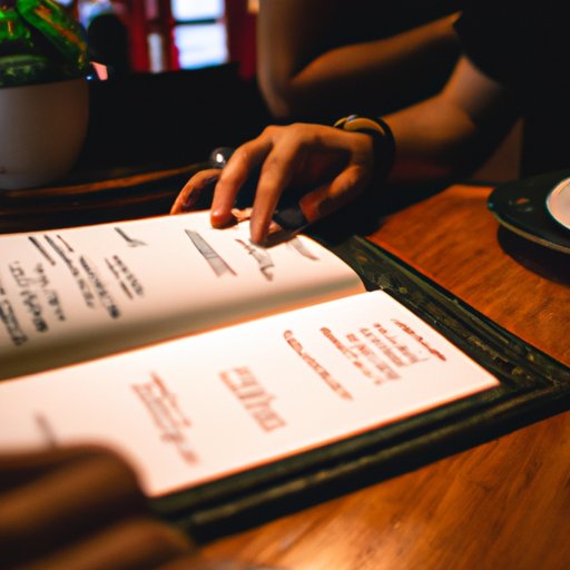 Exploring Menus at Local Eateries