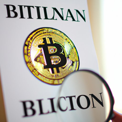 Investigating the Regulatory Framework for Bitcoin