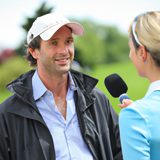 Interview with a Professional Golfer Attending the Tournament