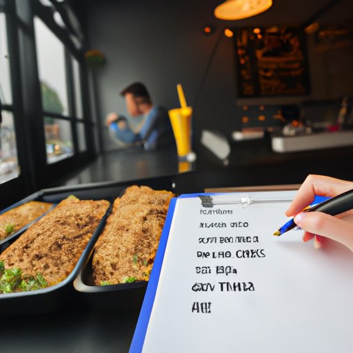 Making a List of Cheap Eats in the Area