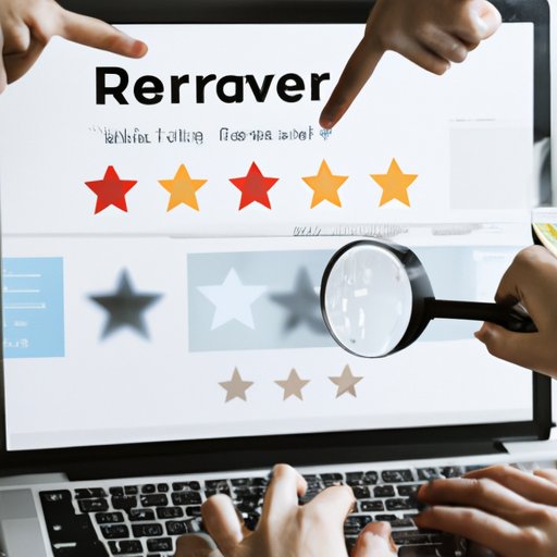 Researching Online Reviews and Ratings
